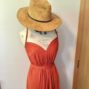 Grecian Off Orange Trybe  Dress Thanksgiving